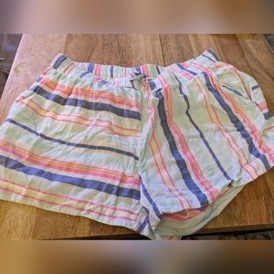 Vineyard Vines Boca grande stripe pull on women's shorts